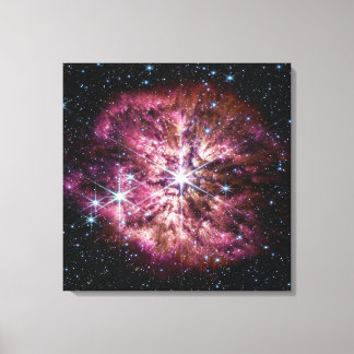 WR 124 Star & Nebula | Bright Stars | JWST Canvas Print