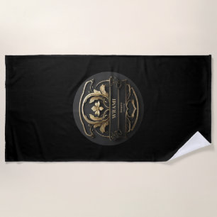 Wrami Logo, Designed by Kay Uwe Rott Beach Towel