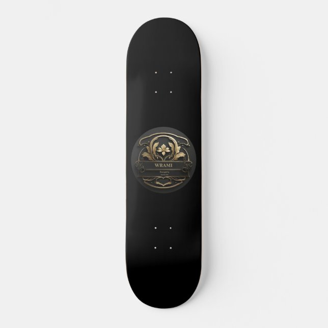 Wrami logo, Designed by Kay Uwe Rott Skateboard (Front)