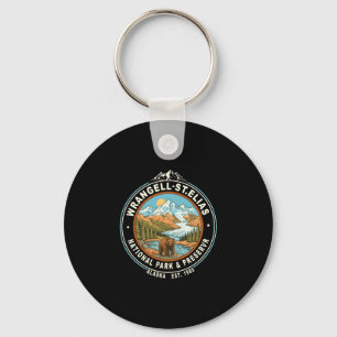 Wrangell-st elias national park alaska outdoor keychain