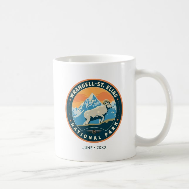 Wrangell-St Elias National Park Coffee Mug (Right)