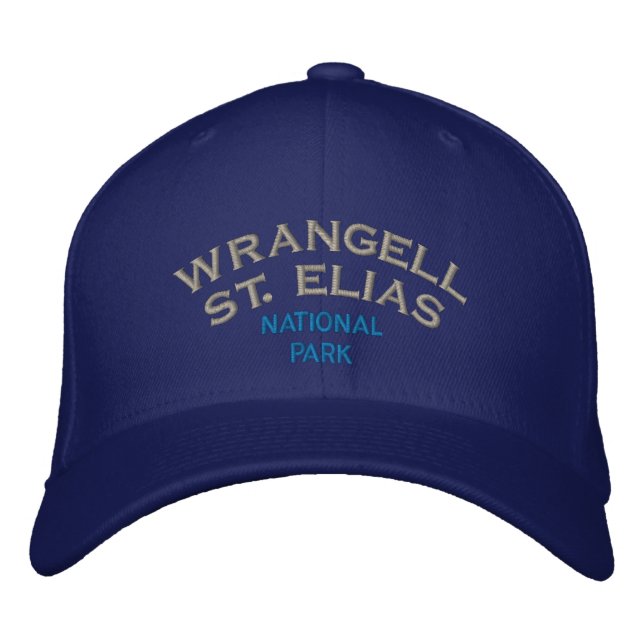 Wrangell St. Elias National Park Embroidered Hat (Front)