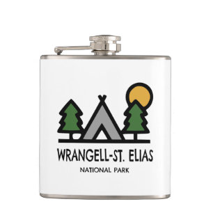 Wrangell-St. Elias National Park Hip Flask