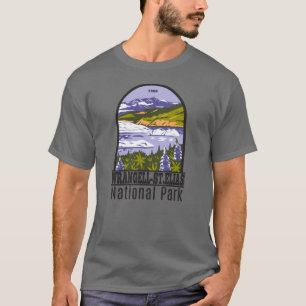 Wrangell St Elias National Park Nizina Lake Alaska T-Shirt