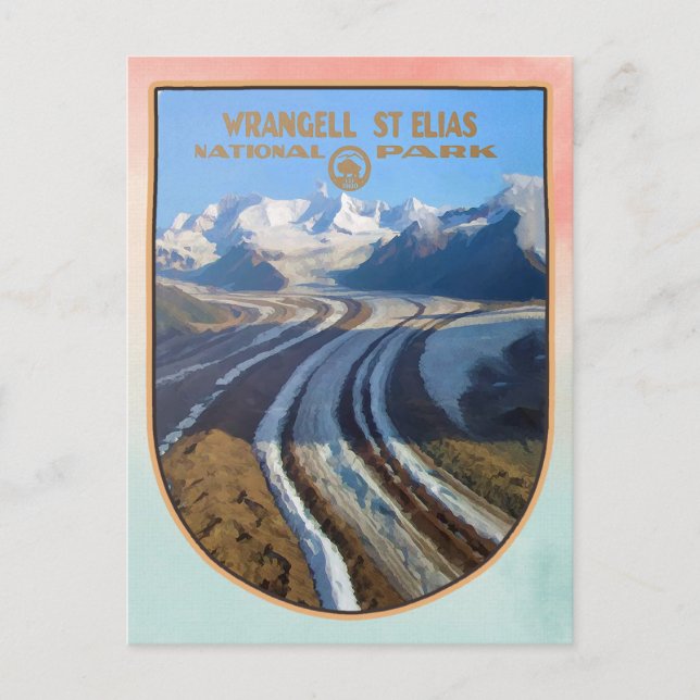 Wrangell-St. Elias National Park Postcard (Front)