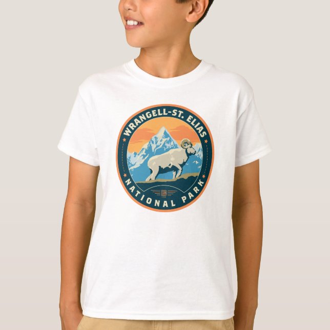 Wrangell-St Elias National Park T-Shirt (Front)