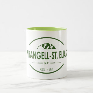 Wrangell–St. Elias National Park Two-Tone Coffee Mug