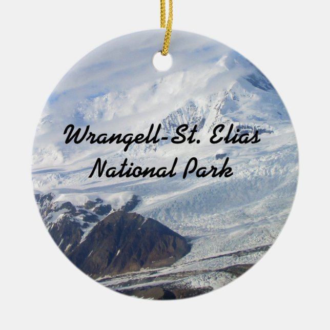 Wrangell-St. Ornement de parc national d'Elias (Devant)