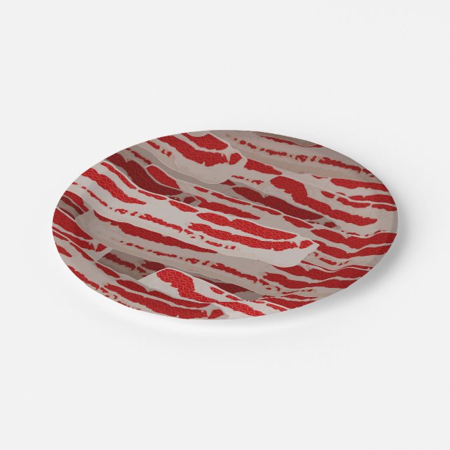 Wrap It In Bacon! Paper Plate (Angled)