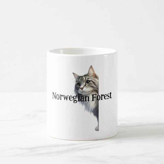 Wrap your hands around festive joy with Feline Cat Coffee Mug (Center)
