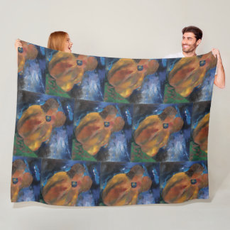 Wrap yourself in a Kiss Fleece Blanket
