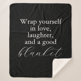 Wrap yourself with love  | Create your Own Sherpa Blanket