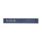 Wraparound address label, navy blue, save the date