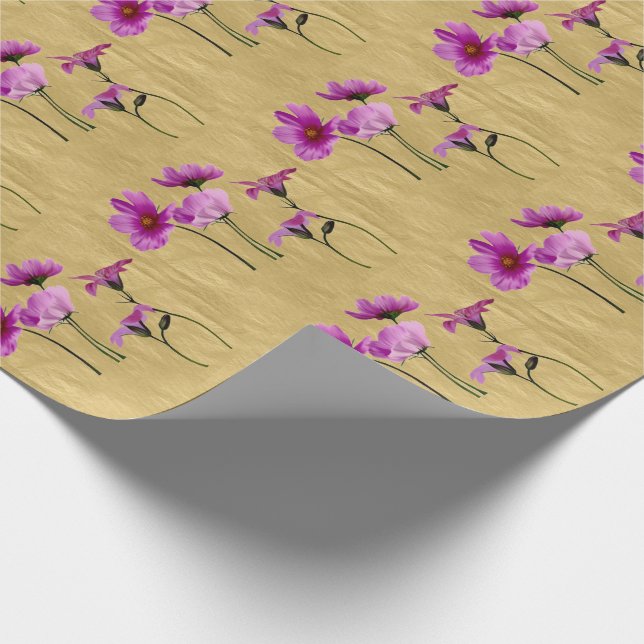 Wraping Paper Flowers (Corner)