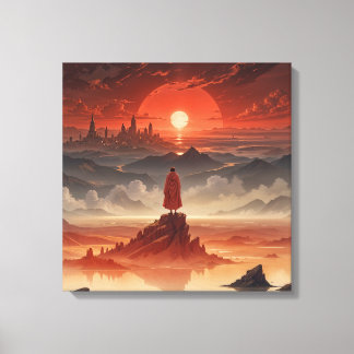 wrapped ancient canvas  print