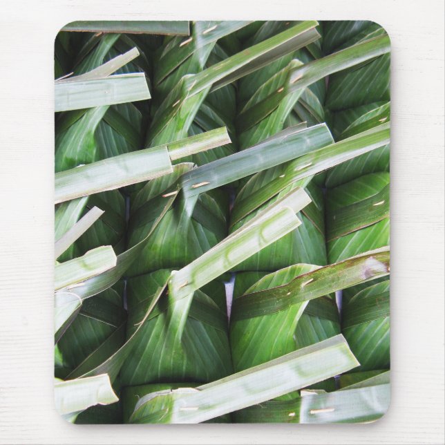 Wrapped Banana Leaf Packets Mouse Pad (Front)