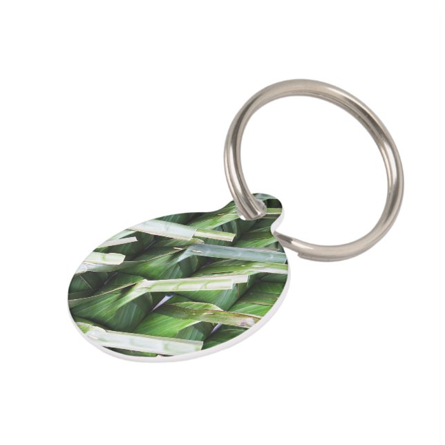 Wrapped Banana Leaf Packets Pet Tag (Side)
