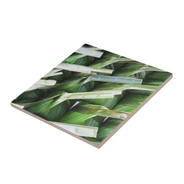 Wrapped Banana Leaf Packets Tile (Side)
