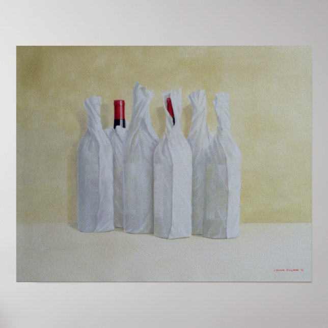 Wrapped Bottles Number 2 1990s Poster (Front)