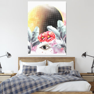 Wrapped Canvas Collage Art
