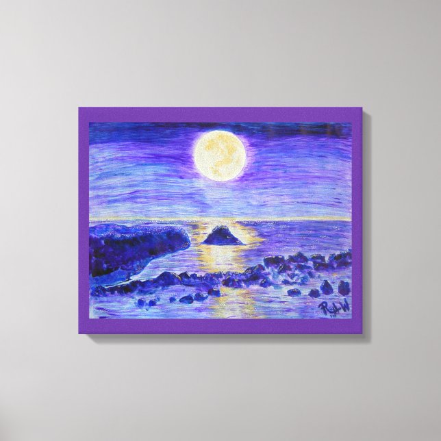 Wrapped Canvas Print- Moonlight Celebration (Front)