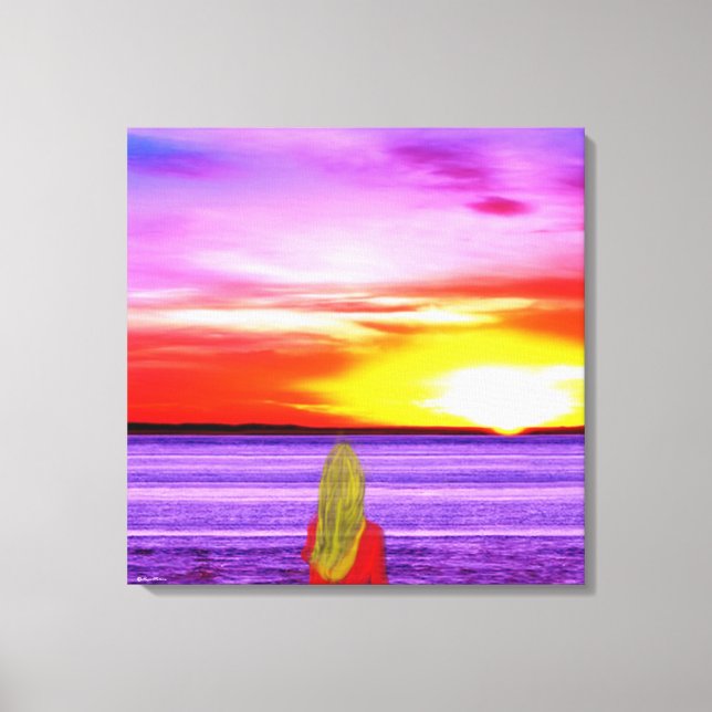 Wrapped Canvas- Right Here Waiting For You Canvas Print (Front)
