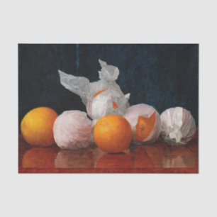 Wrapped Oranges by William Joseph Mccloskey Tissue Paper