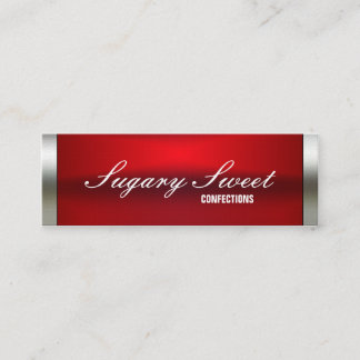 Wrapped Up Chocolate Bar Business Card
