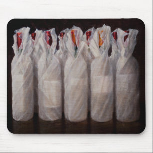 Wrapped Wine Bottles 2010 Mouse Pad