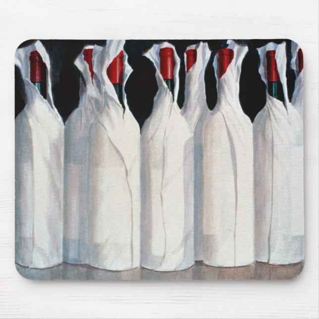 Wrapped Wine Bottles Number 1 1995 Mouse Pad (Front)