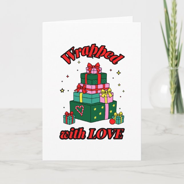 Wrapped with Love Card (Front)