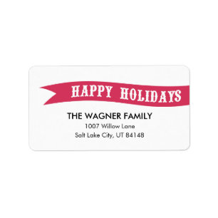 Wrapped With Love Holiday Address Labels
