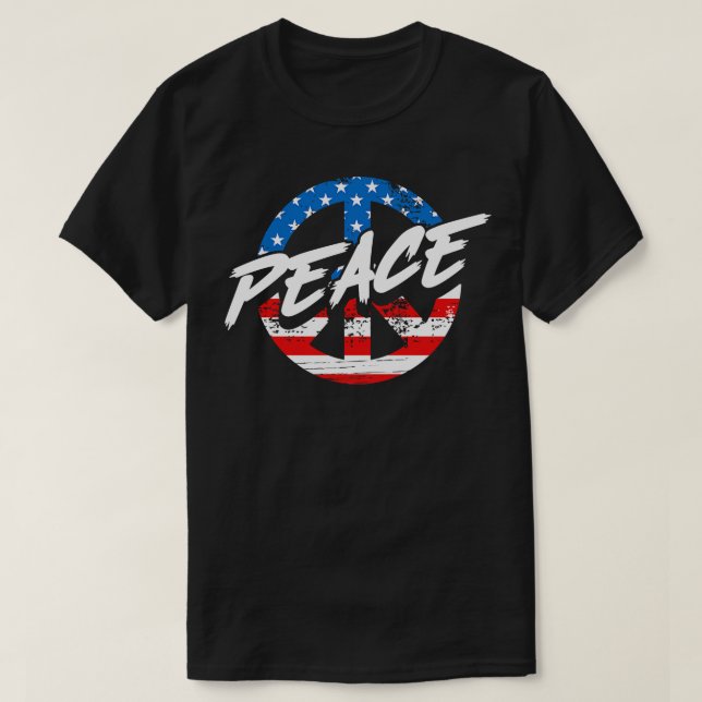 wrapped with the USA Flag T-Shirt (Design Front)
