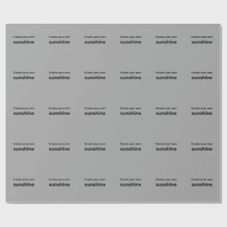 Wrapping paper