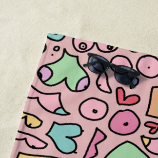 Wrapping Paper Beach Towel