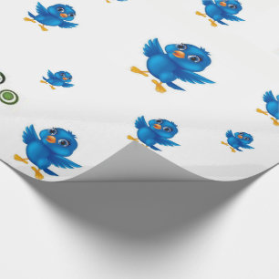 Wrapping paper Birds