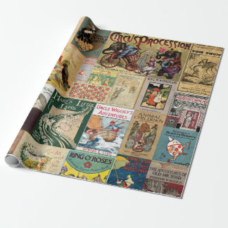 Wrapping Paper - Children Books