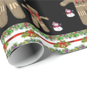 Wrapping paper Christmas