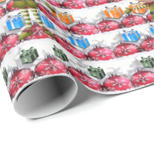 Wrapping paper Christmas