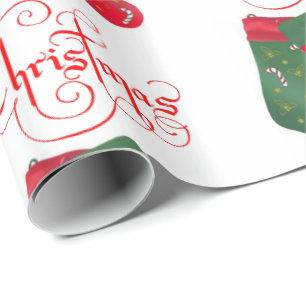 Wrapping paper Christmas