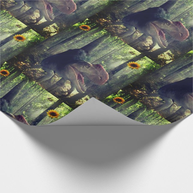 Wrapping paper Dinosaurs (Corner)
