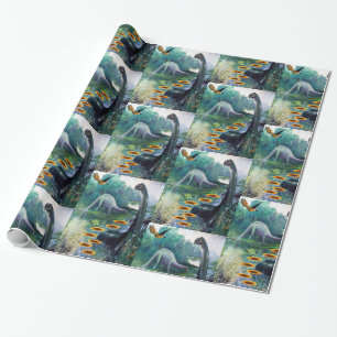 Wrapping paper Dinosaurs
