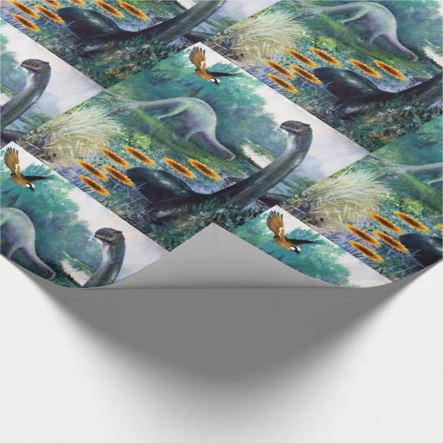 Wrapping paper Dinosaurs (Corner)