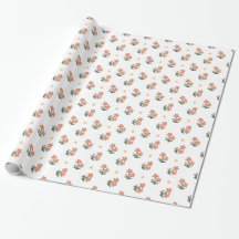 Wrapping Paper Ditsy Floral Seamless Pattern