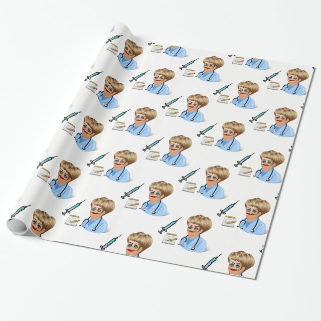 Wrapping Paper Doctor (Unrolled)