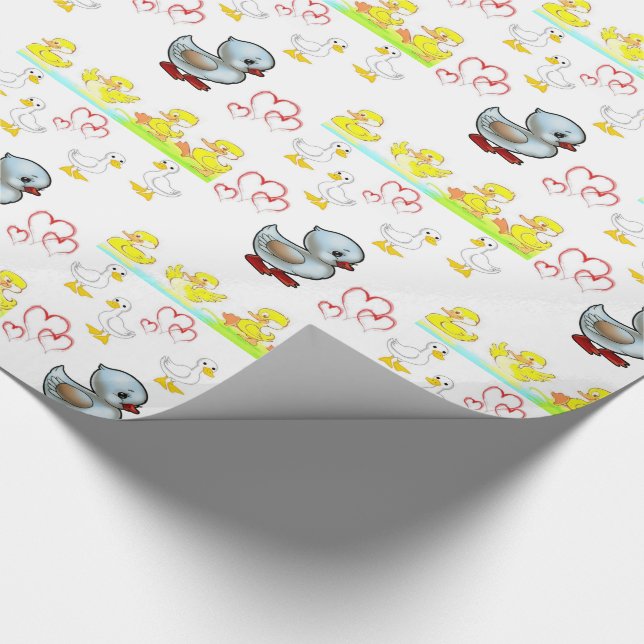 Wrapping paper Ducks (Corner)