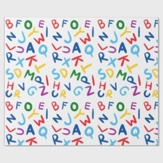 Wrapping Paper- Educational Kids  Wrapping Paper