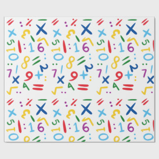 Wrapping Paper-Educational Kids Wrapping Paper
