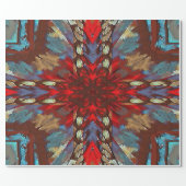 Wrapping Paper Festive Ethnic New mexico Sedona (Flat)