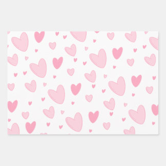 Wrapping Paper Flat Sheet Set of 3